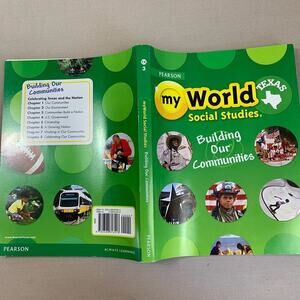 Texas My World Social Studies Grade 3 Homeschool Curriculum Pearson Paperback